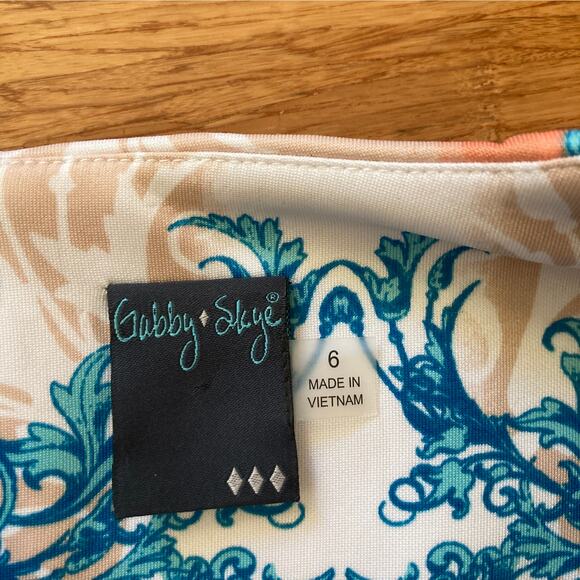 Gabby Skye Stretch Fit & Flare Dress, Size 6 - Picture 4 of 6